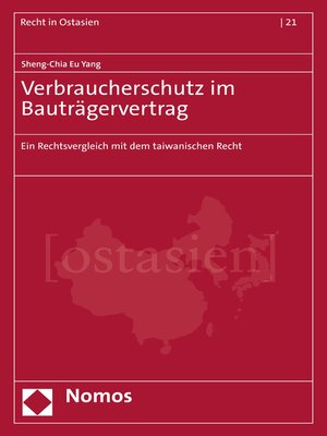cover image of Verbraucherschutz im Bauträgervertrag